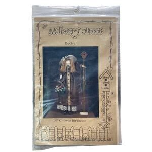 Pattern Mulberry Street 37” Girl with Birdhouse Becky